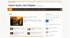 Desktop Screenshot of islamisayfa.com